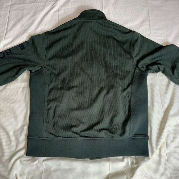 Rocawear Men's Army Green Polyester Jacket‎ with Full Zip and Pockets Size Large - Picture 2 of 9